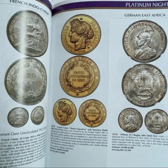 Platinum Night Heritage World And Ancient Coins Auction Catalog 2016 Anaheim - Picture 6 of 6